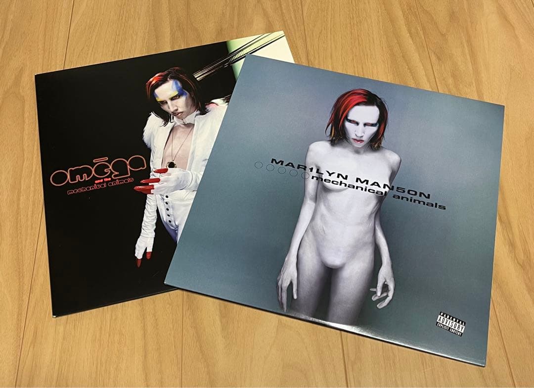 Marilyn Manson mechanical animals LPレコード