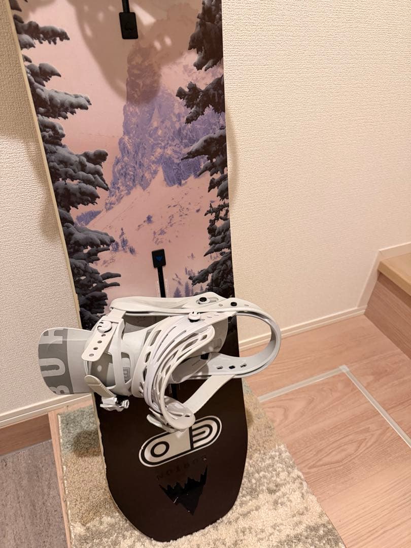 バートンフィールグッド スノーボード146㌢ビィンディングM size