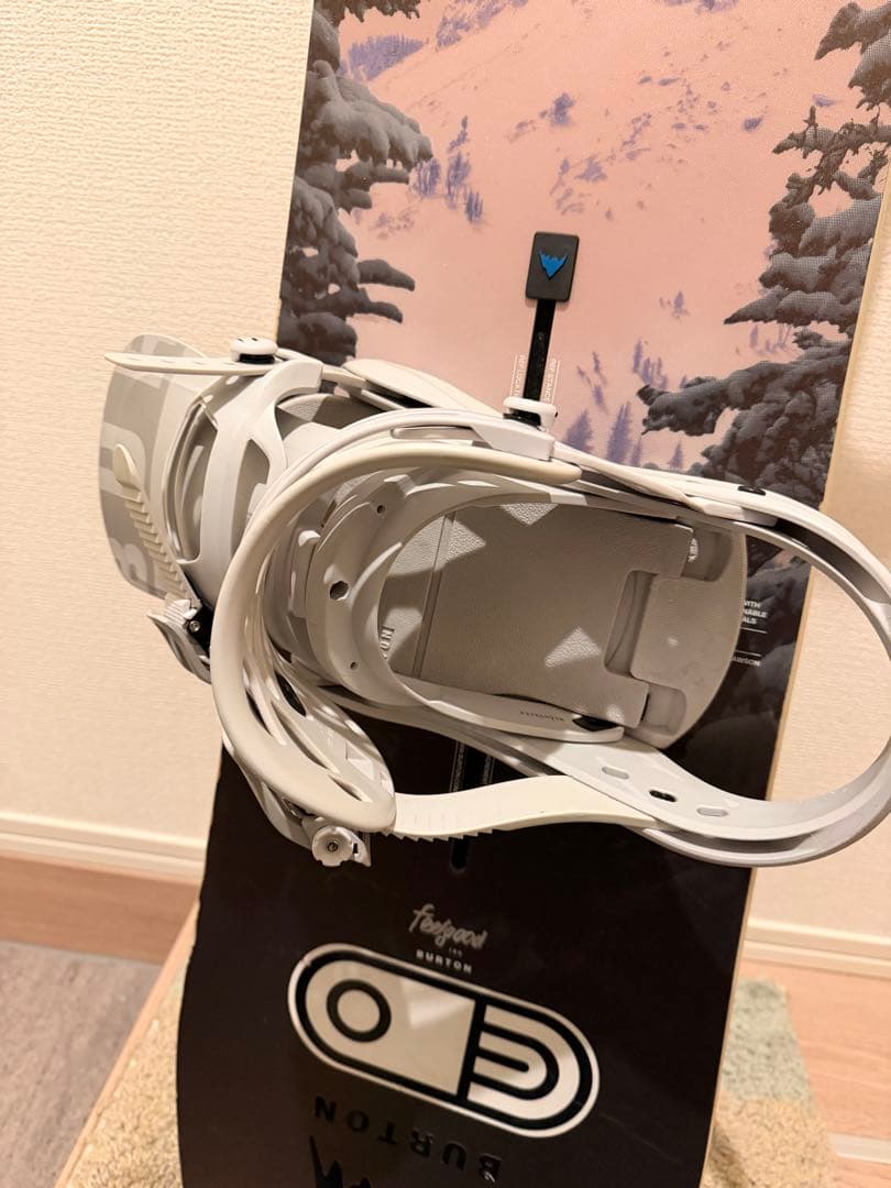 バートンフィールグッド スノーボード146㌢ビィンディングM size