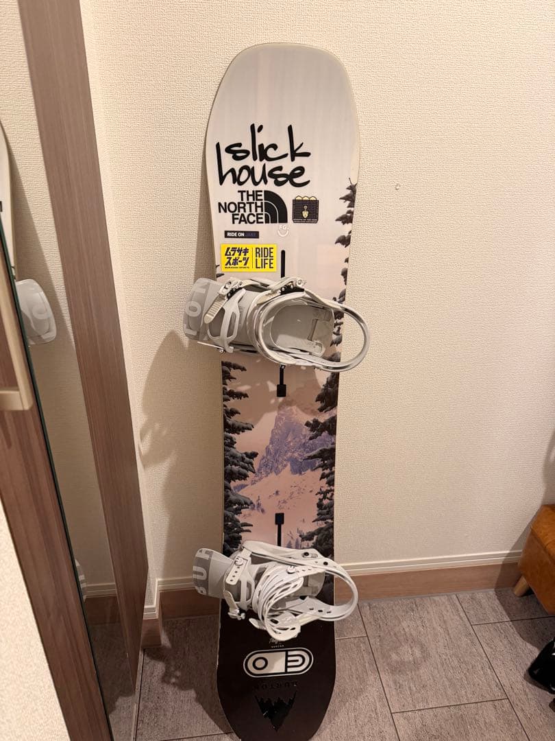 バートンフィールグッド スノーボード146㌢ビィンディングM size