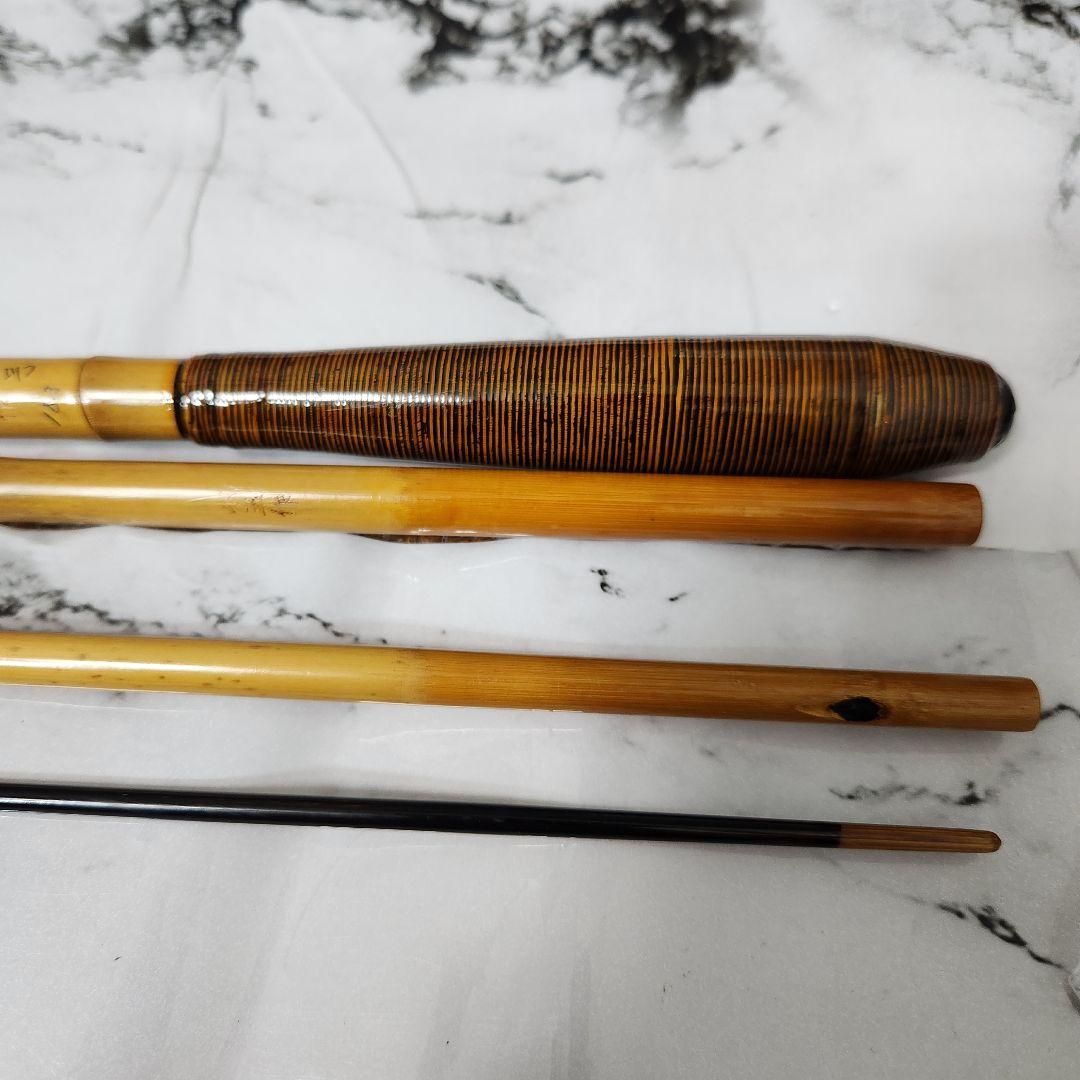 【逸品】和竹 紀州 へら竿 日本号 水玉作 10.3尺