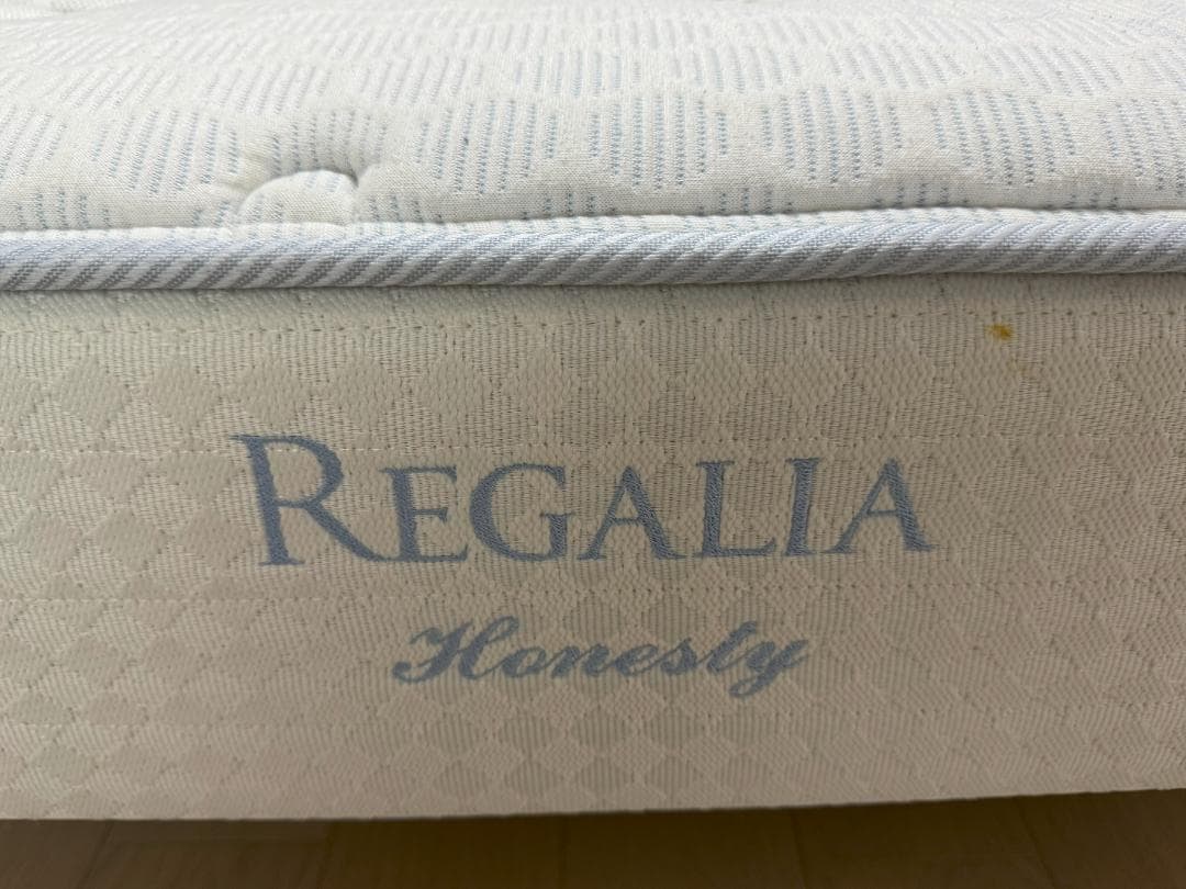 セミダブル マットレス(レガリア)＆すのこベッドフレーム セット ヘッドボード付