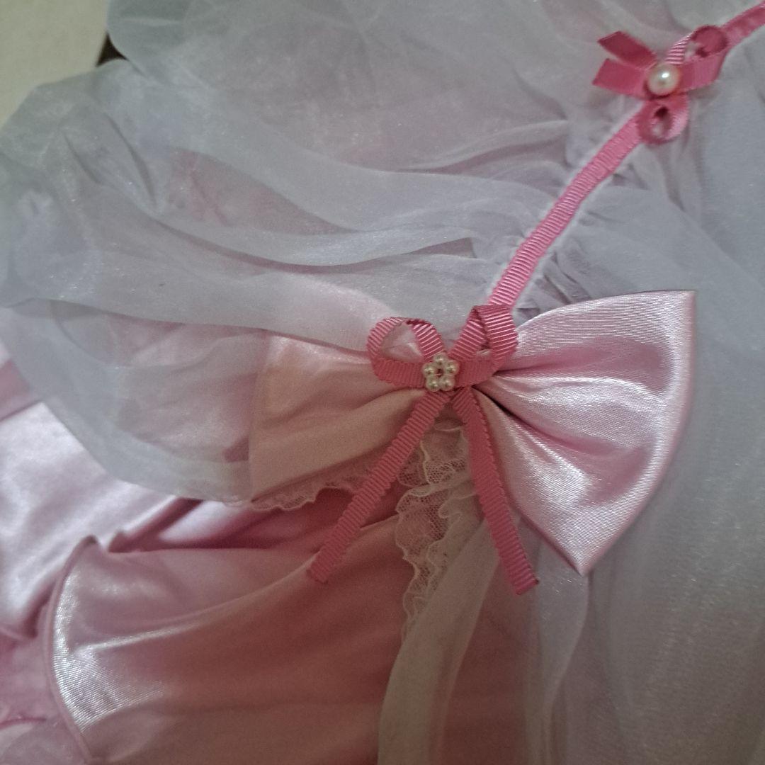 松田聖子３歳１００センチピンク フリルドレス