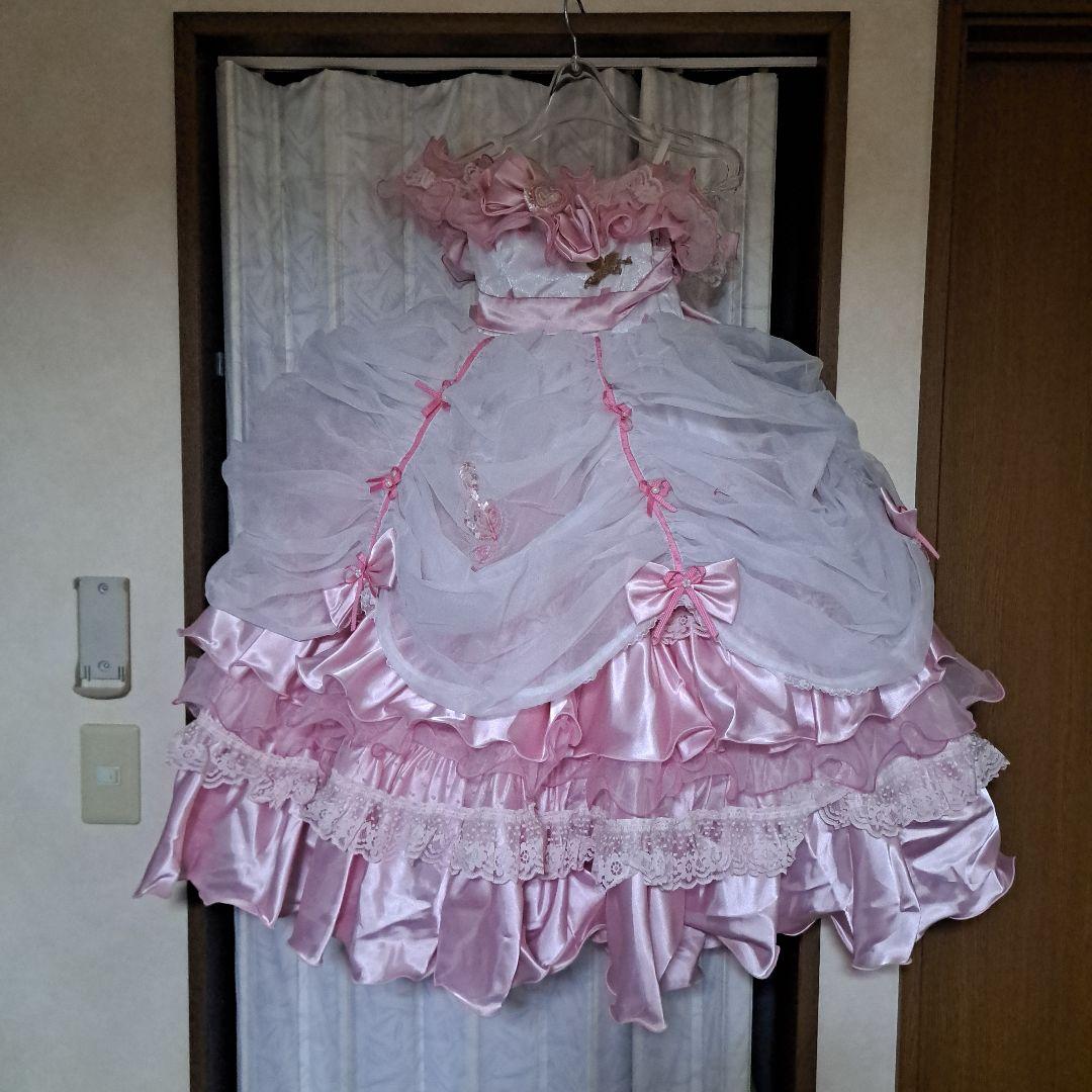 松田聖子３歳１００センチピンク フリルドレス