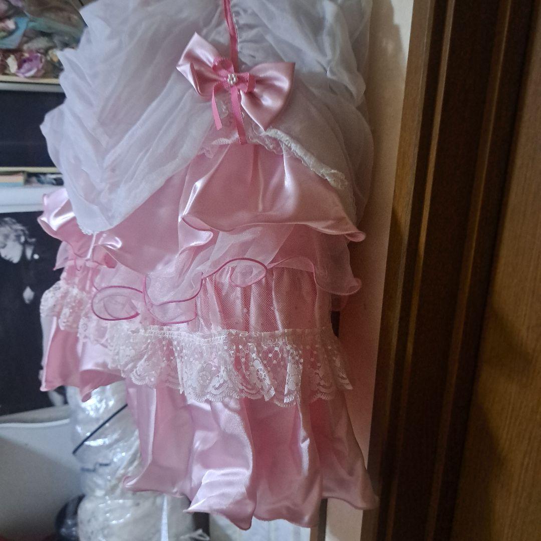 松田聖子３歳１００センチピンク フリルドレス