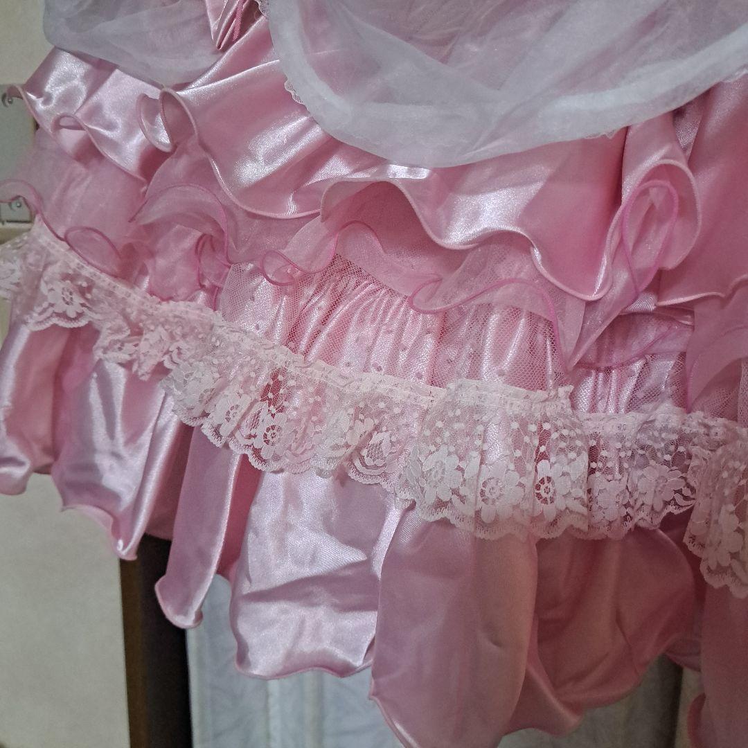 松田聖子３歳１００センチピンク フリルドレス