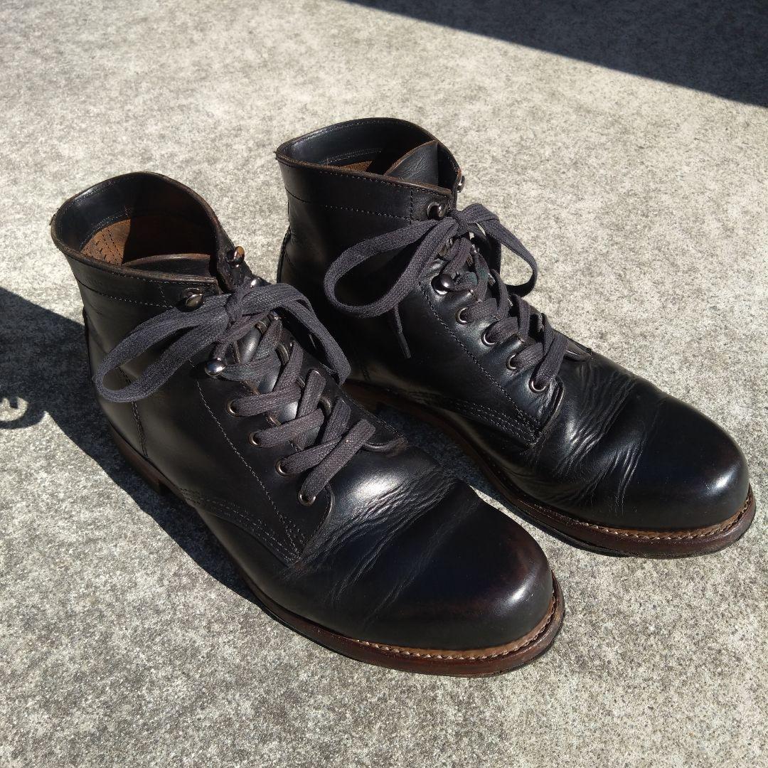 【水本】ウルヴァリン　1000マイルブーツ　茶芯　8 2/1 Dワイズ