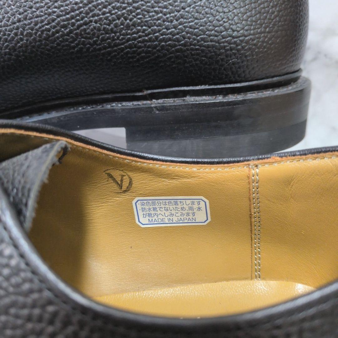 【新品未使用】REGAL プレーントゥ 本革 レザーシューズ ブラック