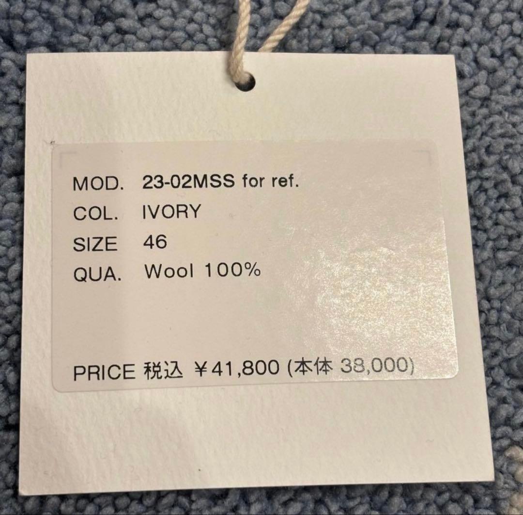 【最終値下げ】NEAT ref.別注　スラックス　アイボリー　サイズ46