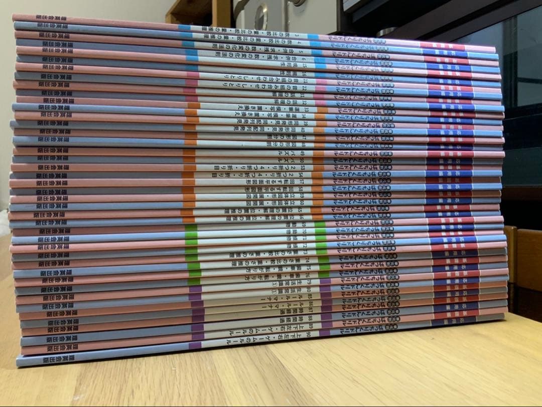 理英会　ばっちりくんドリル リニューアル42冊（裁断無し）とタッチペン