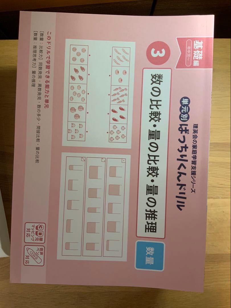理英会　ばっちりくんドリル リニューアル42冊（裁断無し）とタッチペン