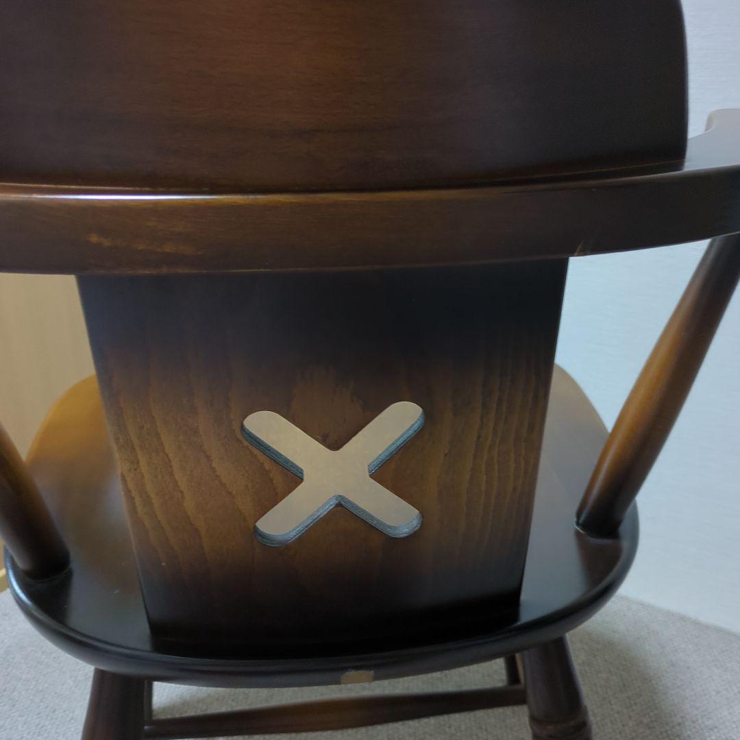 ブラウン 木製 ダイニングチェア