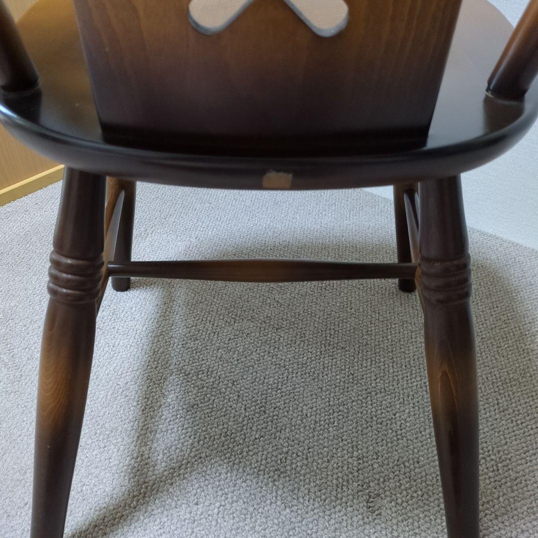 ブラウン 木製 ダイニングチェア