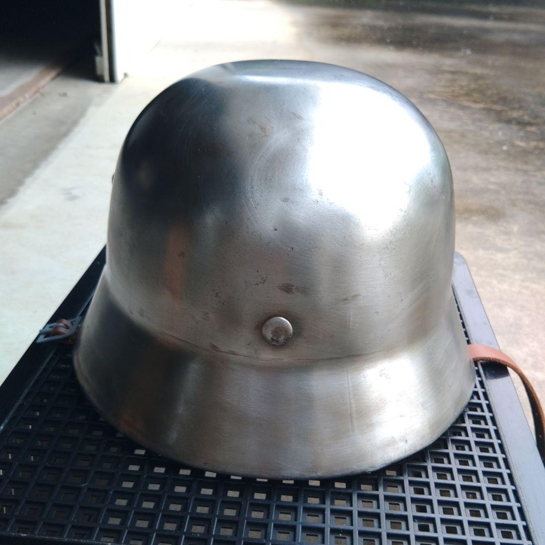 M35型　ナチヘルメット シルバー　エイジング加工