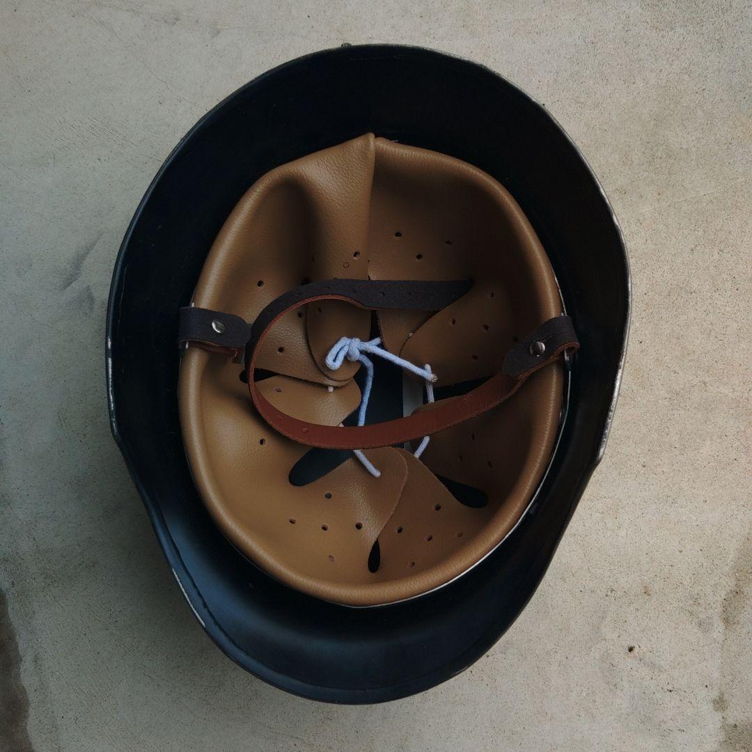 M35型　ナチヘルメット シルバー　エイジング加工