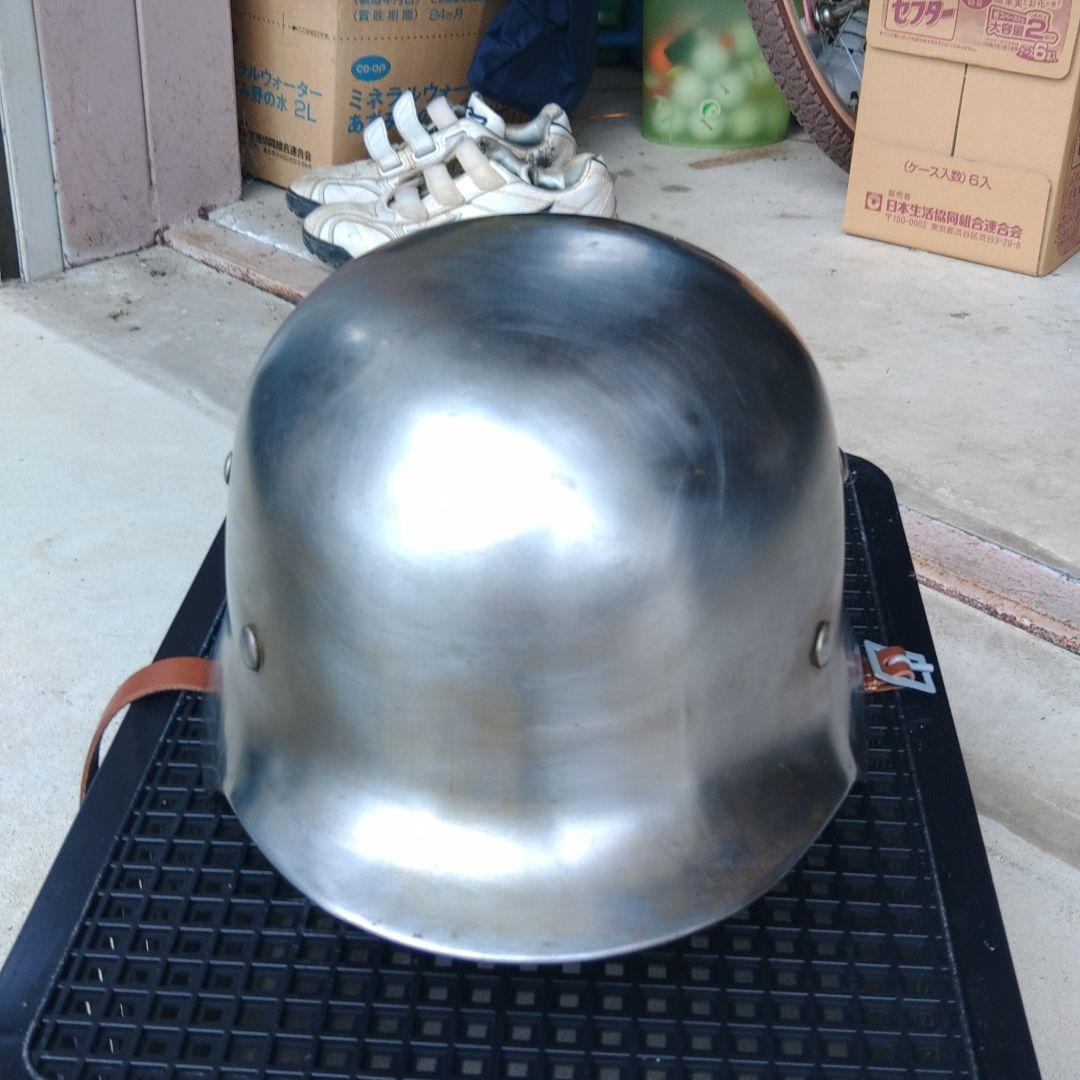 M35型　ナチヘルメット シルバー　エイジング加工