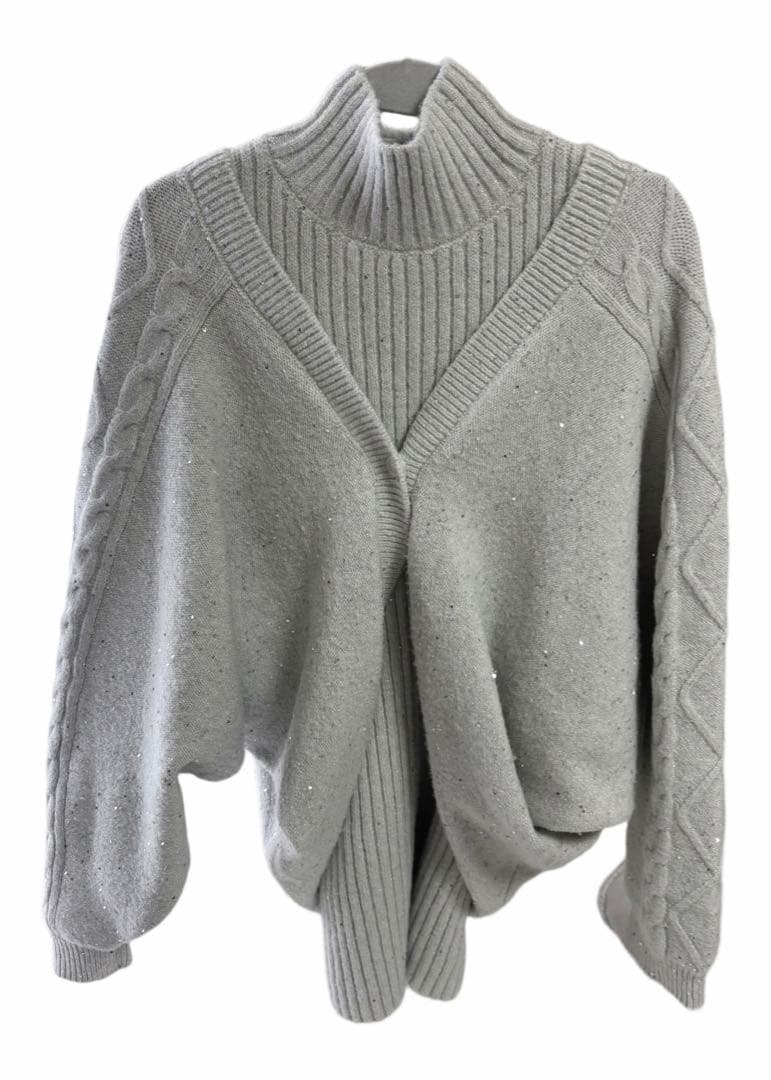 RoseMuse ロゼミューズ グリッター ニットワンピース セット