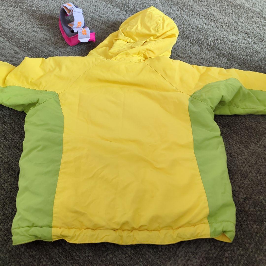 mont-bell 子ども用スキーウェアセット SWANSゴーグル付き