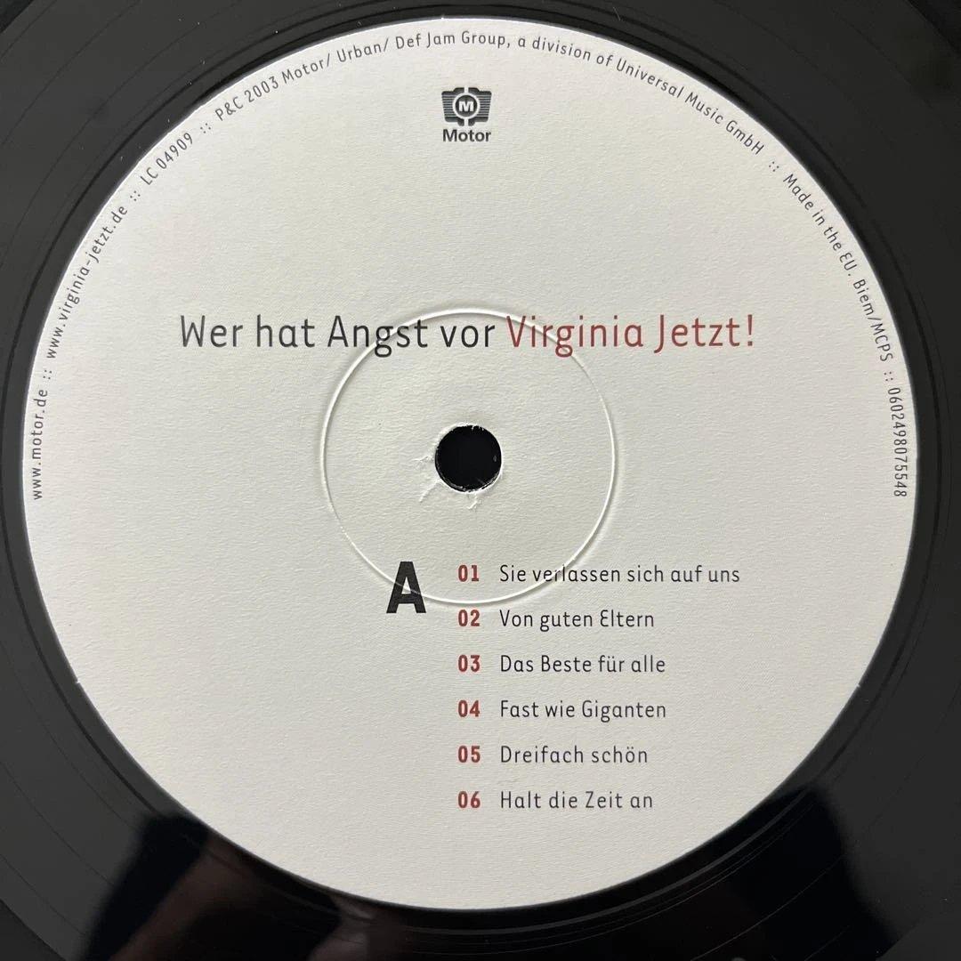 ★ Virginia Jetzt! レコード LP