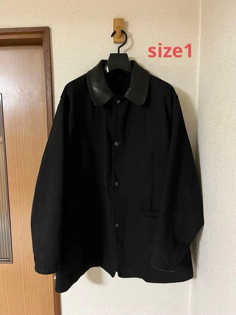 comoli デニムレザーワークジャケット 24AW size1