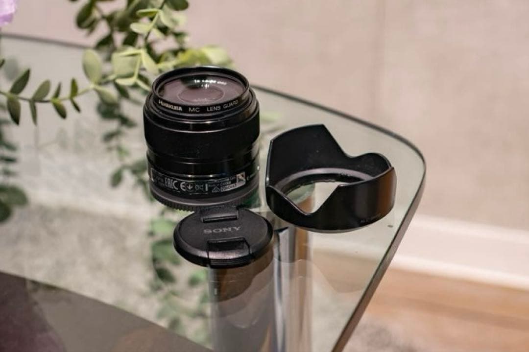 フード付き Sony E 35mm F1.8 OSS SEL35F18