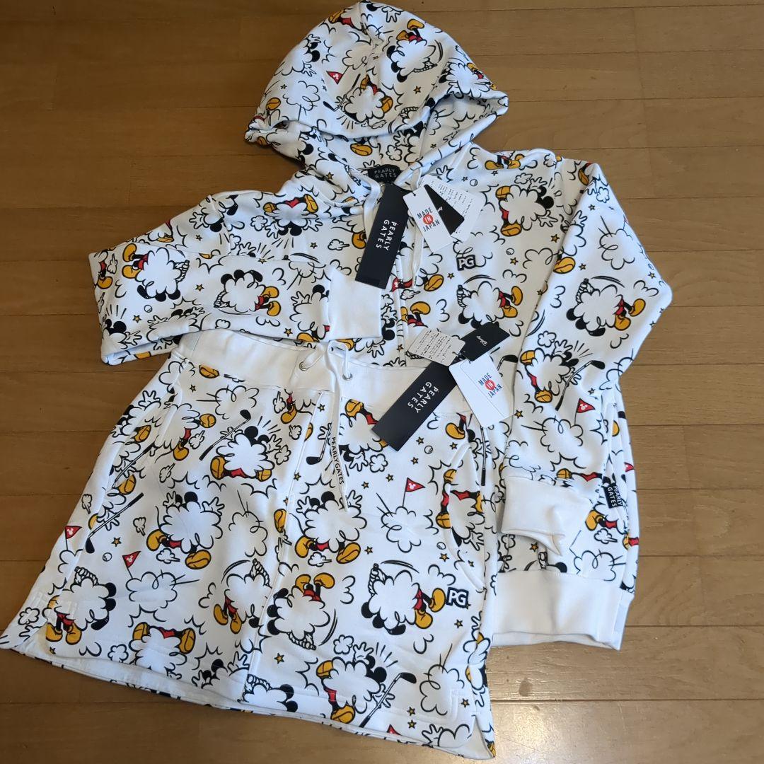 （新品）パーリーゲイツ ミッキーマウス特別コレクション セットアップ