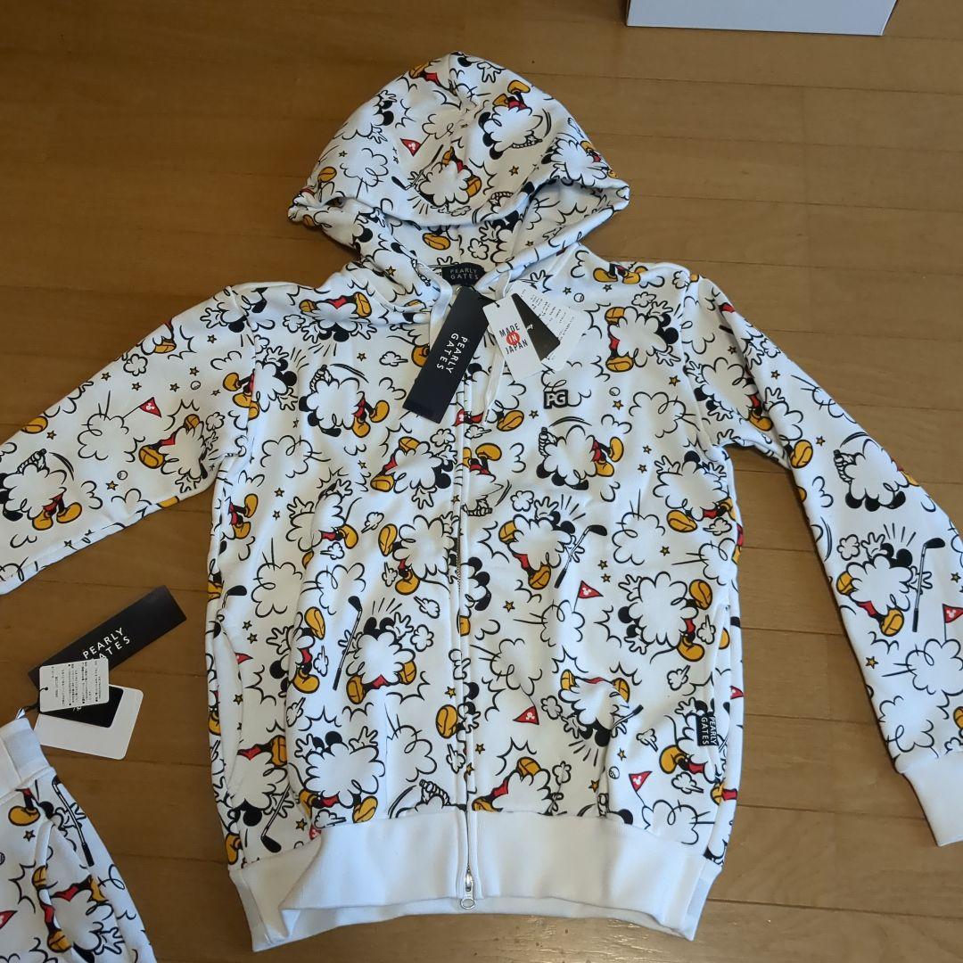 （新品）パーリーゲイツ ミッキーマウス特別コレクション セットアップ