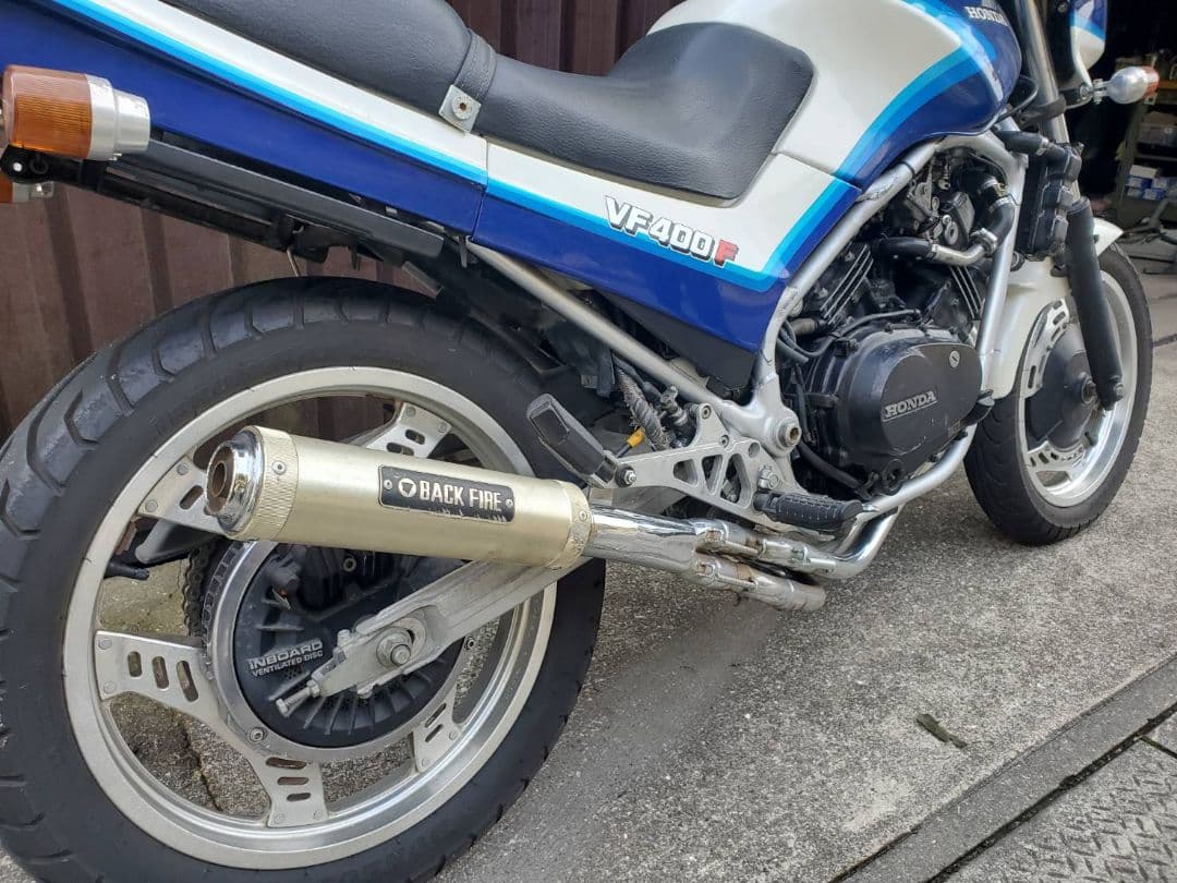 VF400F用　BEET 　バックファイヤー　マフラー　当時物