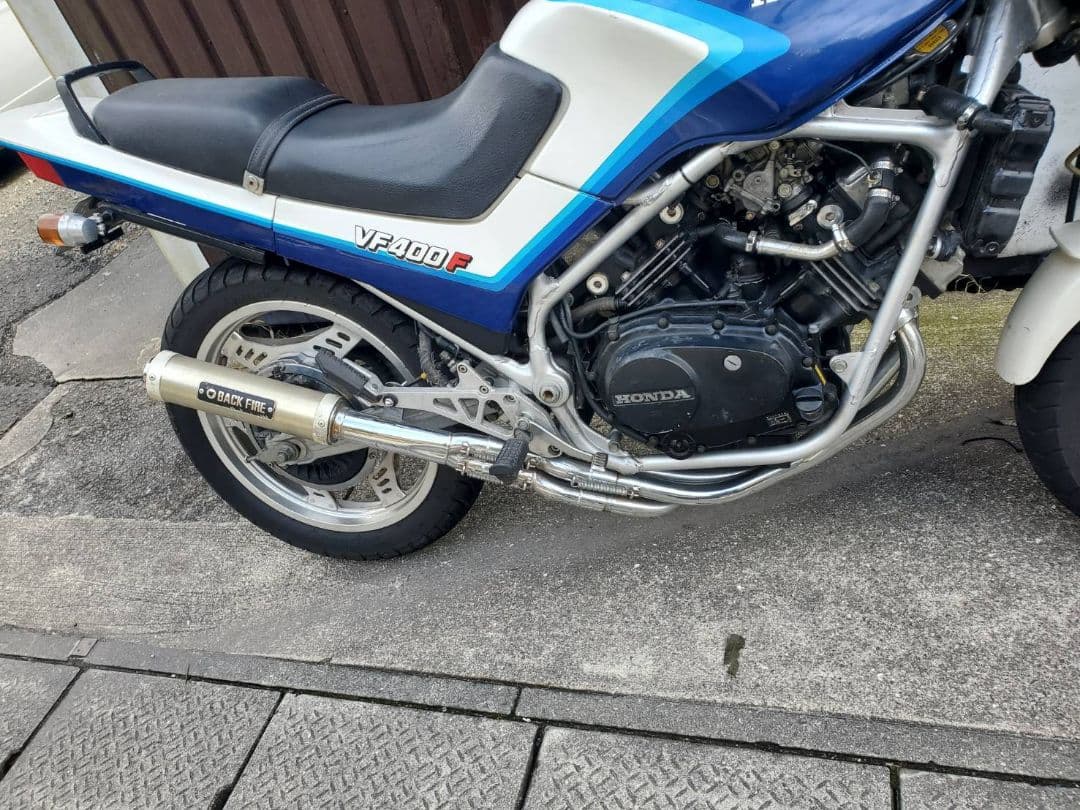 VF400F用　BEET 　バックファイヤー　マフラー　当時物