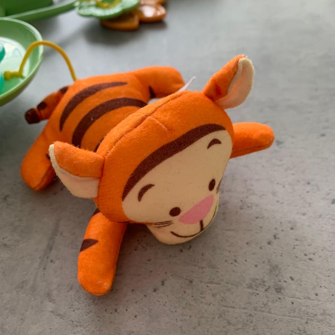 試しのみ✨くまのプーさんプーメリー えらべる回転6wayジムにへんしんメリー