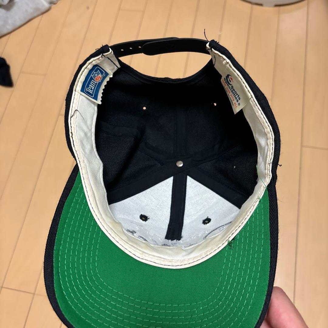 Vintage Los Angeles Raiders キャップ ブラック