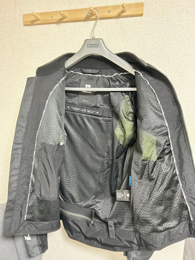 REV'IT! メッシュジャケット ブラック/イエロー