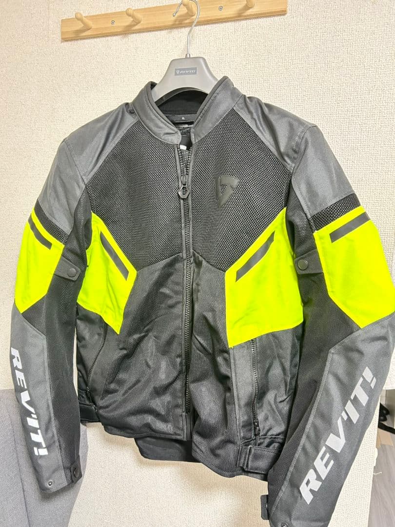 REV'IT! メッシュジャケット ブラック/イエロー