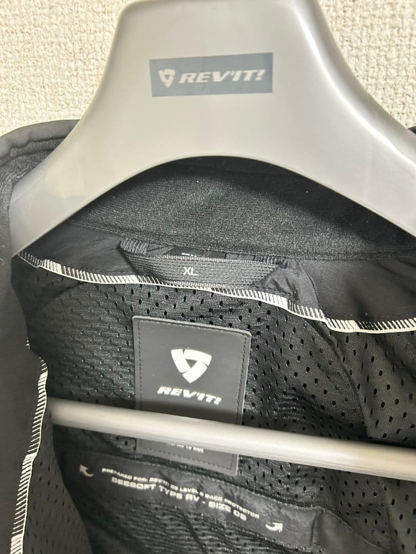 REV'IT! メッシュジャケット ブラック/イエロー