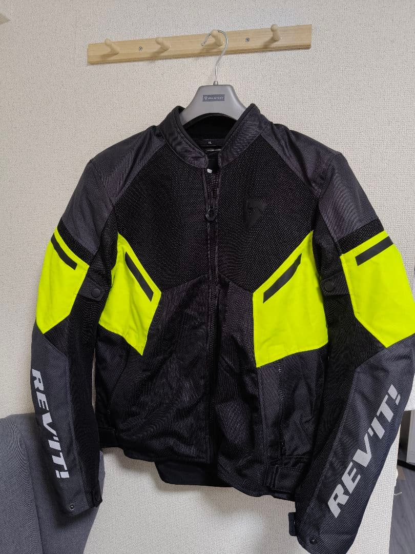 REV'IT! メッシュジャケット ブラック/イエロー