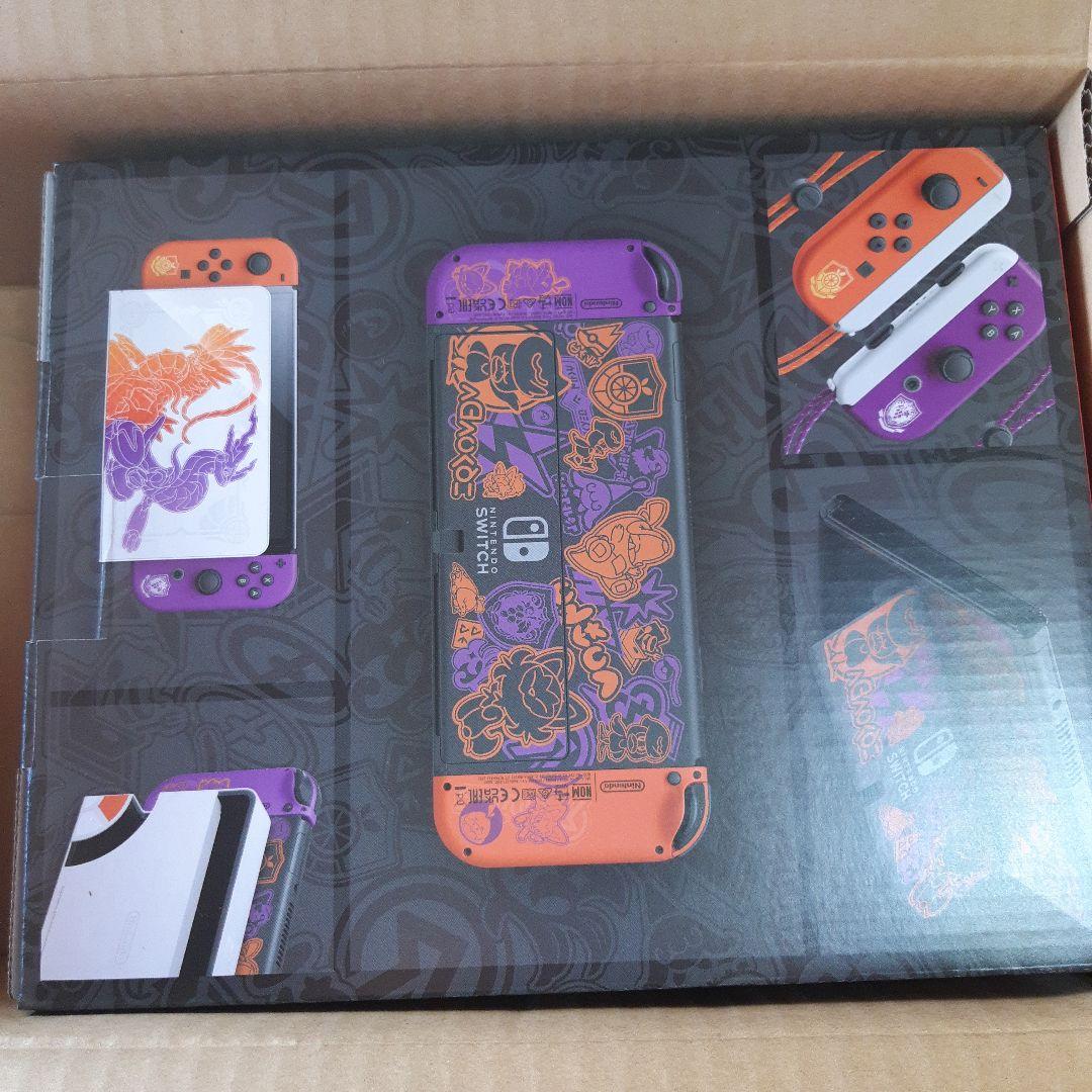 Switch（有機ELモデル） スカーレット・バイオレットエディション　本体