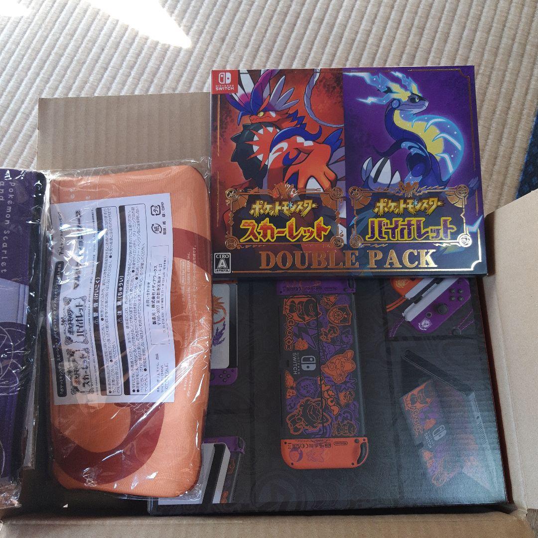 Switch（有機ELモデル） スカーレット・バイオレットエディション　本体