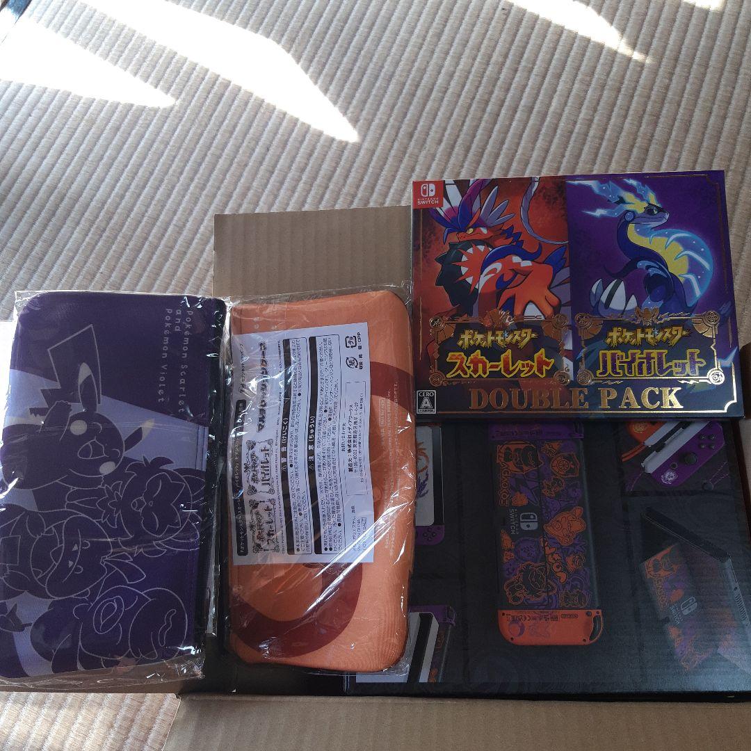 Switch（有機ELモデル） スカーレット・バイオレットエディション　本体