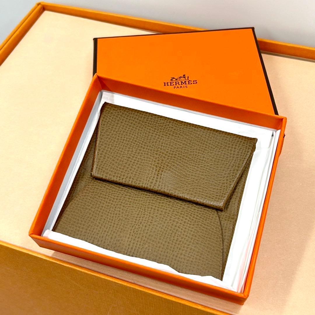 ❣️エルメス❣️HERMESケース✨バスティア小銭入れ【極上美品】付属品あり