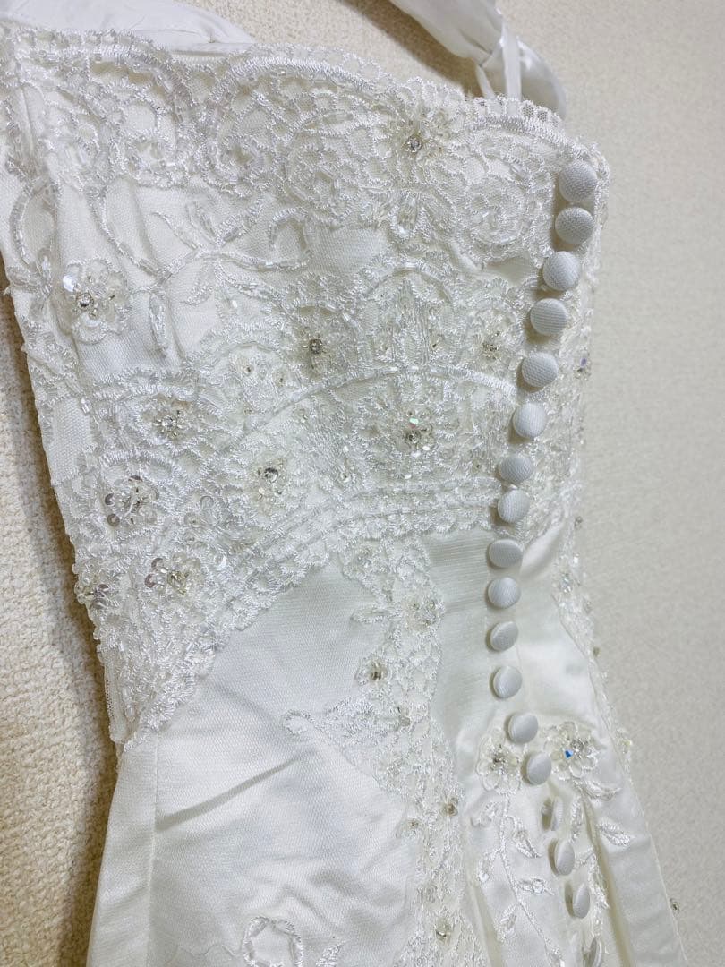 8352. 【極美品】 YNS WEDDING マーメイド ウエディング シルク