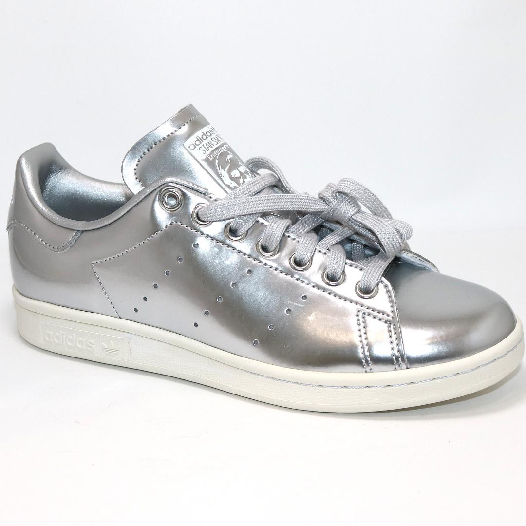 【極美品】アディダス スタンスミス シルバー スニーカー FV4300