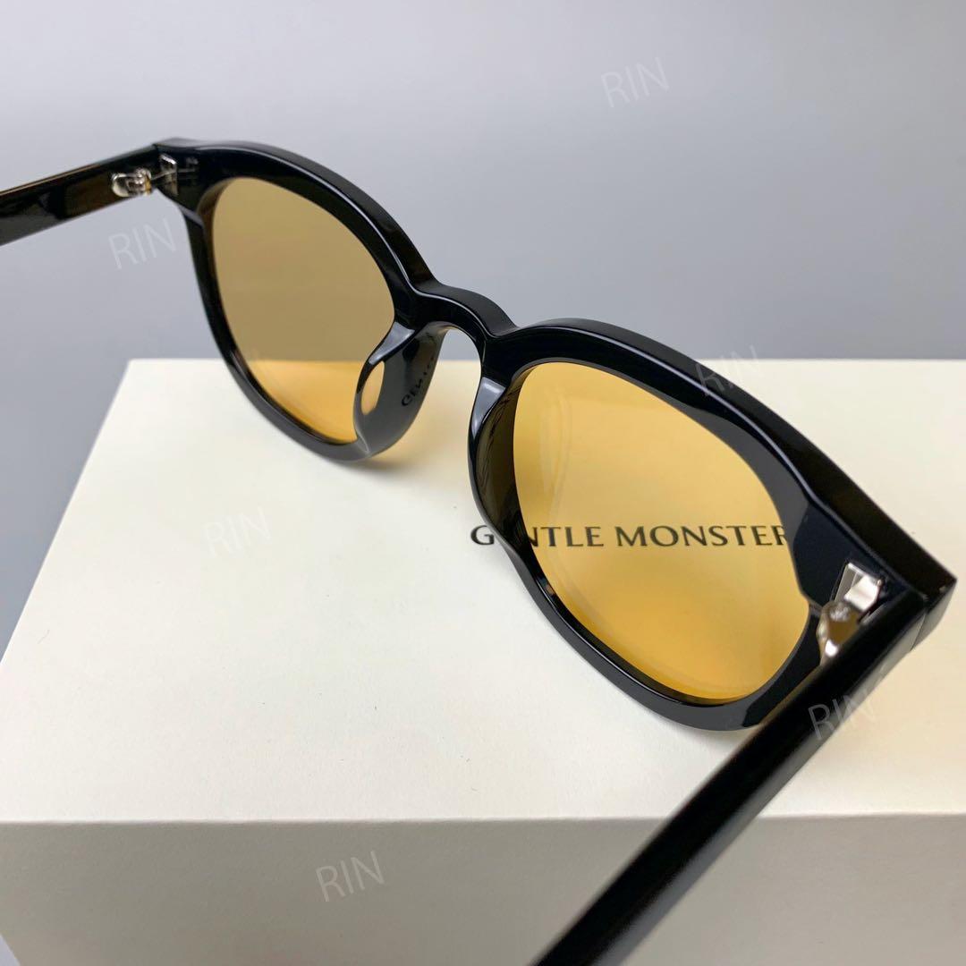 GENTLE MONSTER LANG サングラス 黄色いレンズ