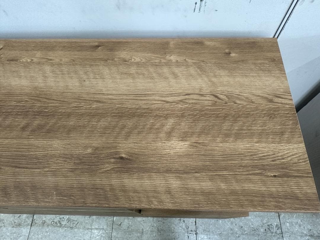 LOWYA　キッチンローボード　ブラウン