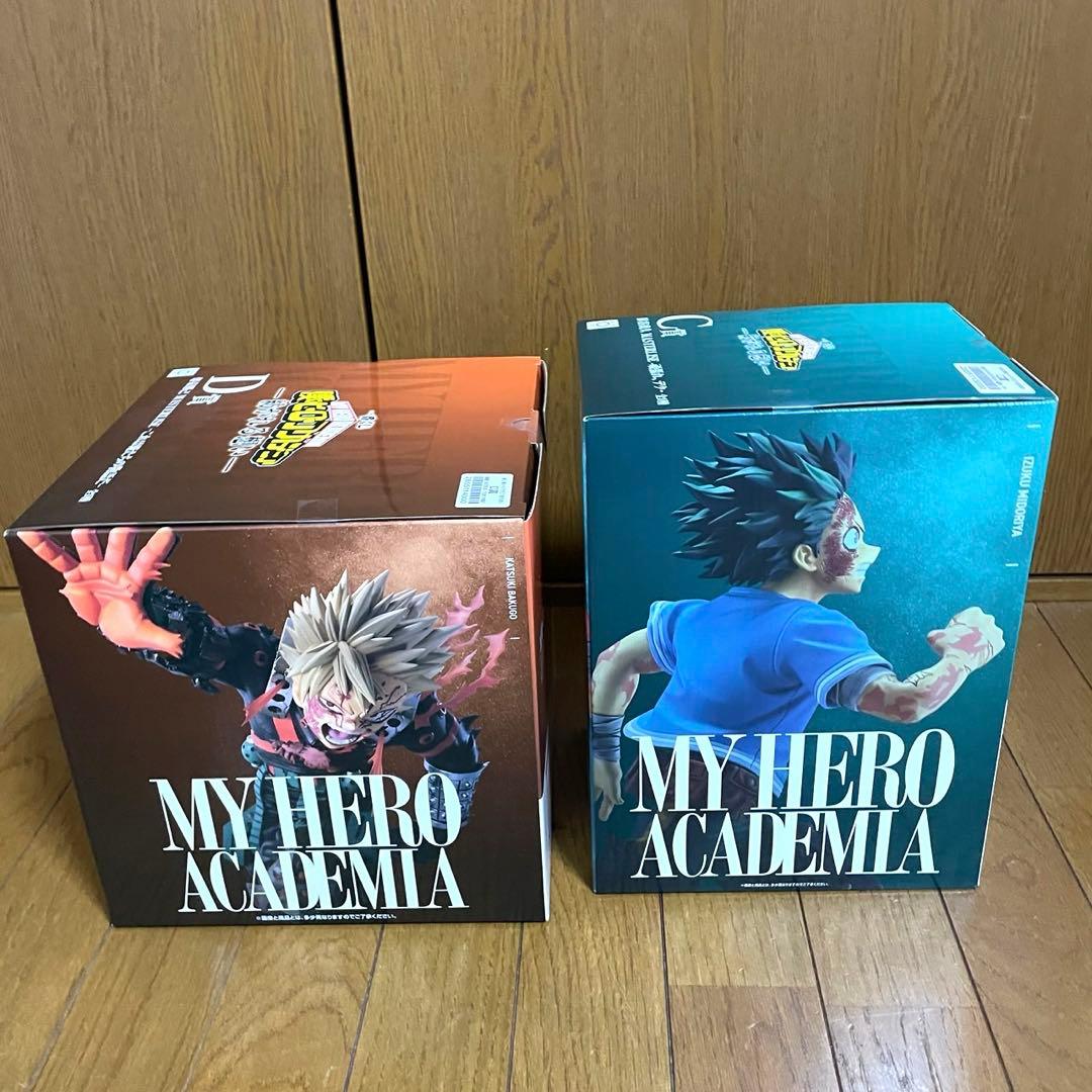 一番くじ　僕のヒーローアカデミア　C賞　D賞　フィギュア