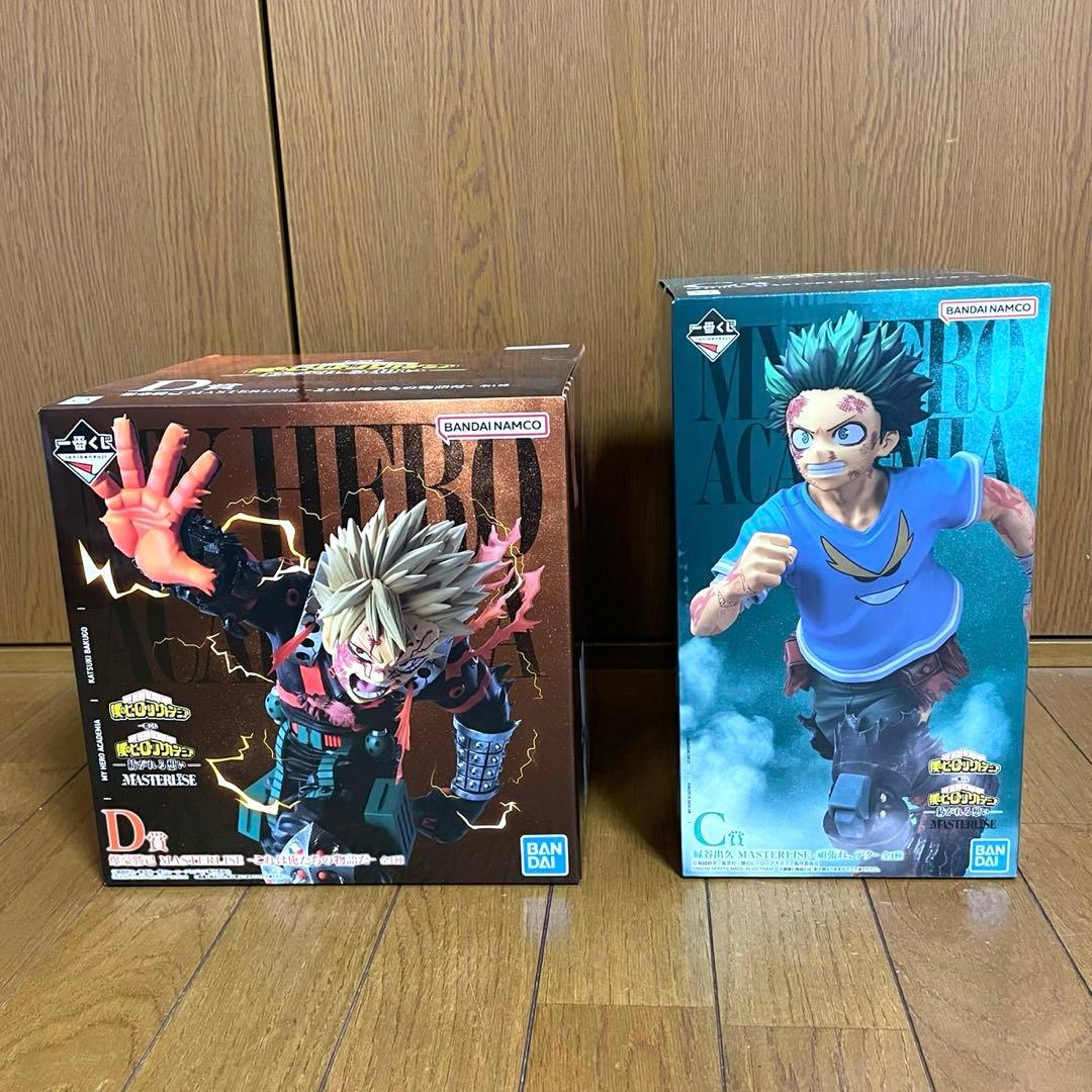 一番くじ　僕のヒーローアカデミア　C賞　D賞　フィギュア