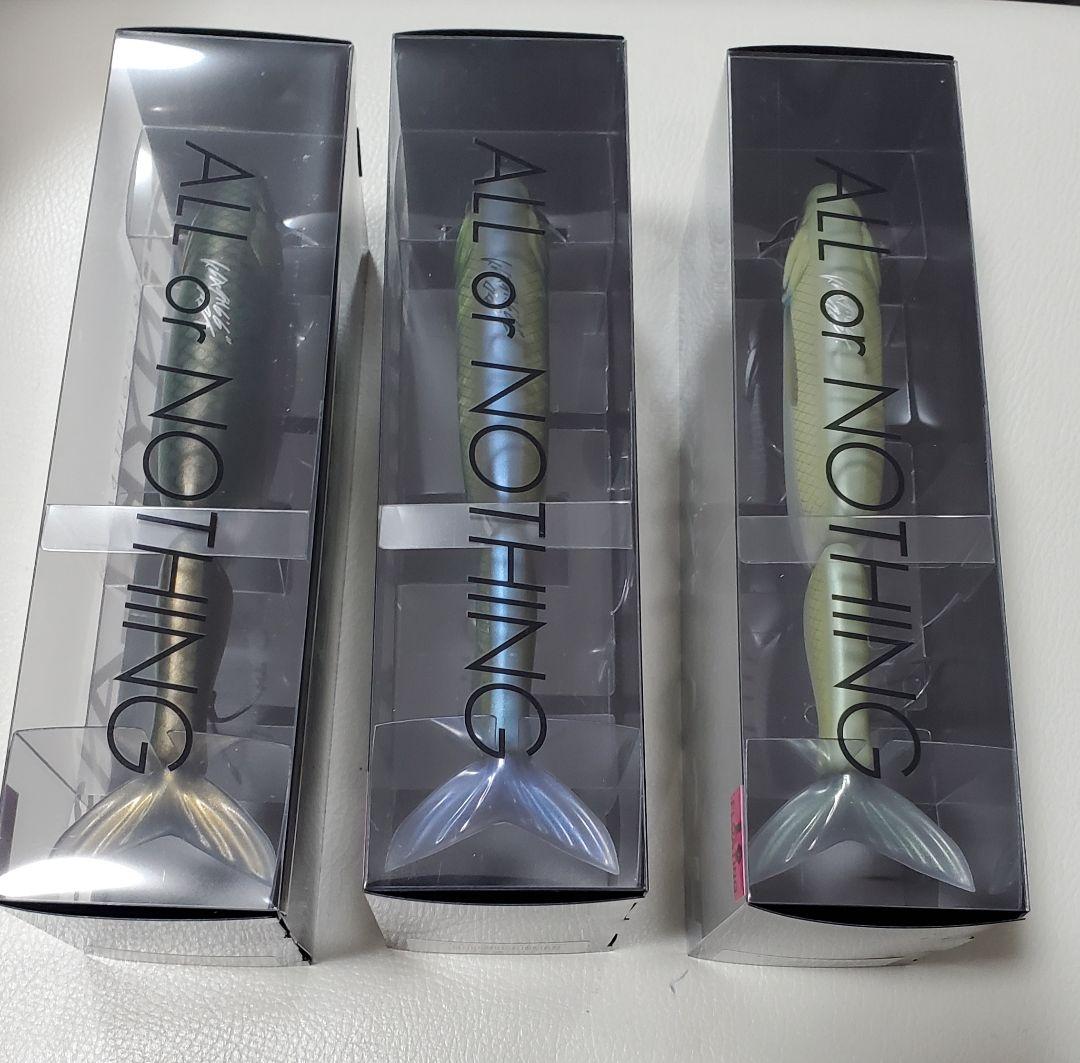 タイニークラッシュ 西濃ハリヨ 西濃淡水ボラ　西濃オイカワ 3色セットbフェス