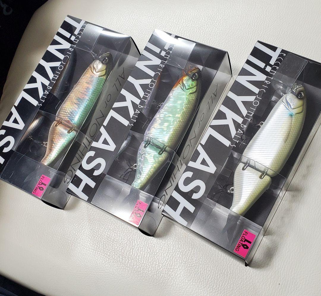 タイニークラッシュ 西濃ハリヨ 西濃淡水ボラ　西濃オイカワ 3色セットbフェス