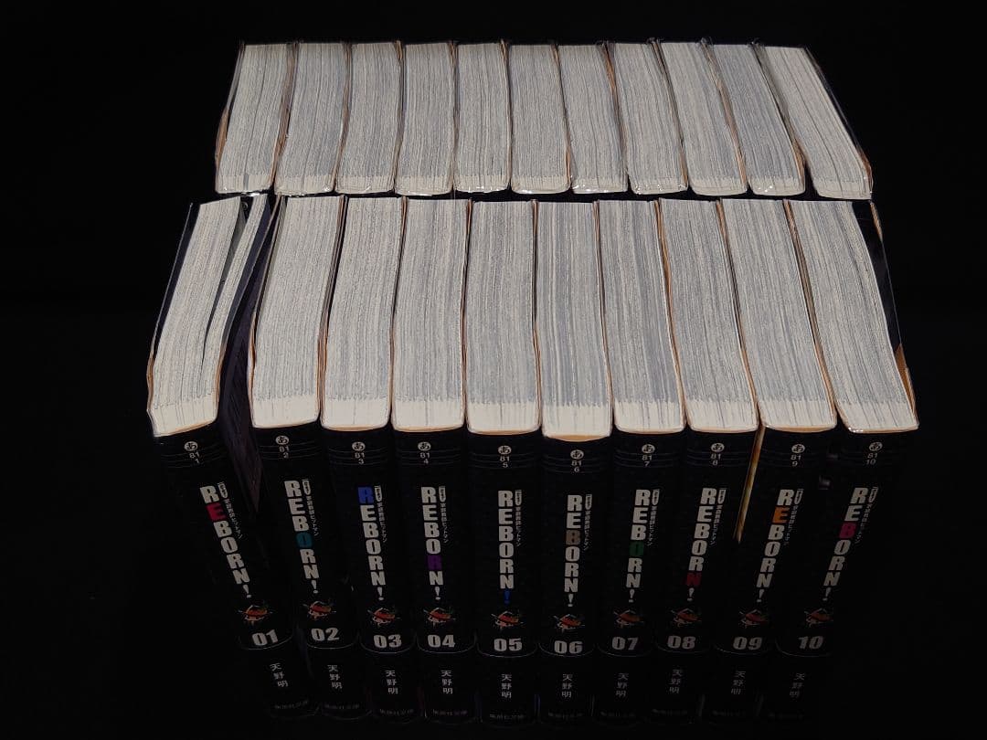 文庫版コミック 家庭教師ヒットマンREBORN！全巻セット帯付初回出荷限定特典付