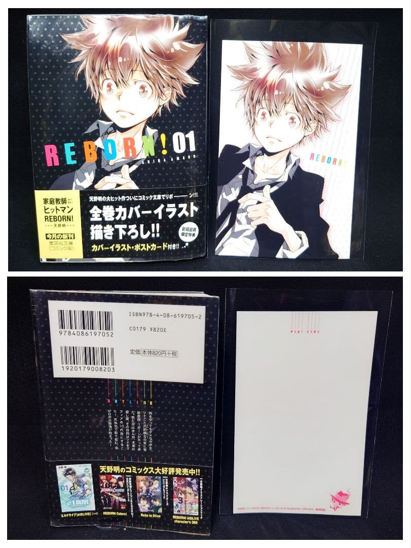 文庫版コミック 家庭教師ヒットマンREBORN！全巻セット帯付初回出荷限定特典付