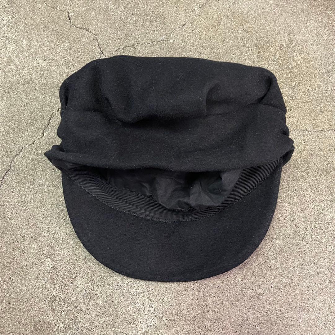 KIJIMA TAKAYUKI キジマタカユキ ウールキャスケット ブラック 3